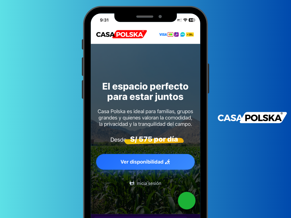 Interior del alojamiento para reserva directa